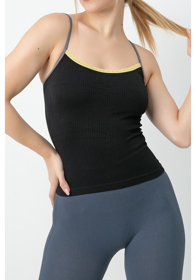 Gigotto Kadın Seamless Fitilli Atlet-264 001