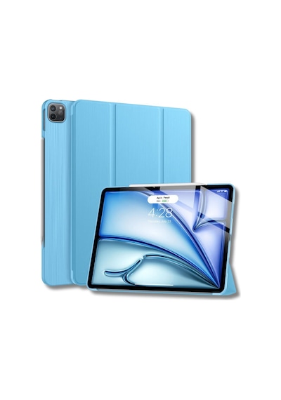 Apple Uyumlu iPad Air 13 İnç M2 Çipli 2024 Akıllı Smart Cover Tablet Kılıfı A2898/a2899/a2900 Tablet Kılıfı