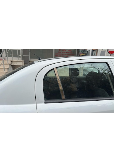 Opel Astra G Hb-sedan Uyumlu Kapı Direği Krom Cam Direği 1998-2004 Çelik Direk