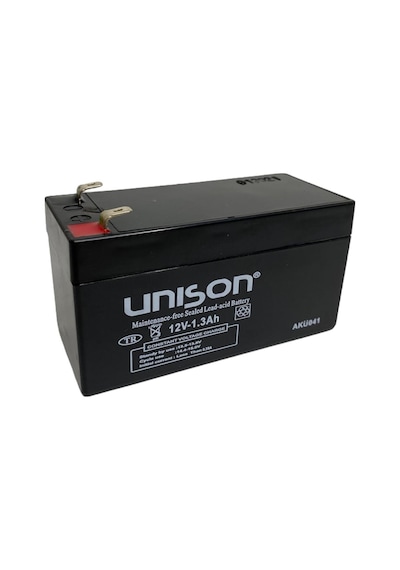 12V 1.3 Ah Unıson Kuru Bakımsız Akü N11.151
