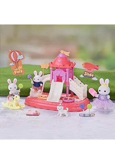 Mey İthalat Mini Tavşan Kaydır.eğlen.parkı