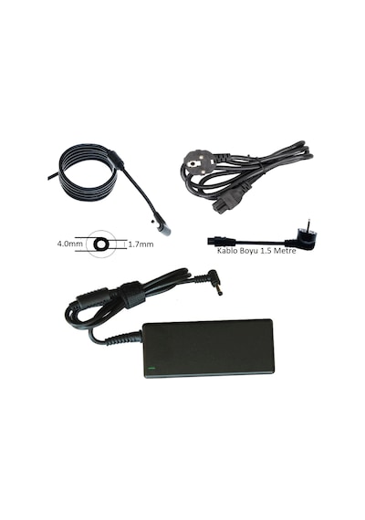 Notebook Adaptör - Lenovo Ideapad Slim 3-15amn8 82xq0011tx Muadili İle Uyumlu