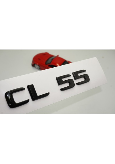 CL 55 Bagaj Parlak Siyah ABS 3M 3D Yazı Logo