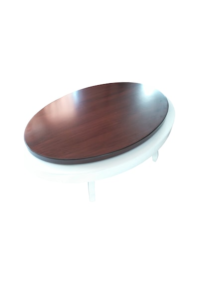 Döner Orta sehpa OVAL RUS TARZ Model Kayın Retro Ayak Mdf Tabla Parlak Beyaz füme cam El Yapım Döner Orta sehpa OVAL RUS TARZ Model Kayın Retro Ayak Mdf Tabla Parlak Beyaz füme cam El Yapım