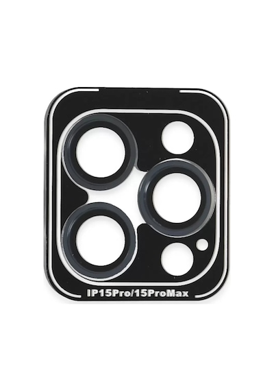 iPhone Uyumlu 15 Pro Max Pvd Metal Kamera Lens - Lacivert