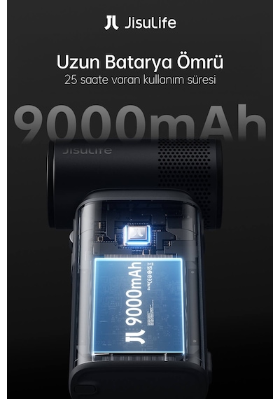 Jisulife Handheld Fan Ultra 2 9000mah Light Brown