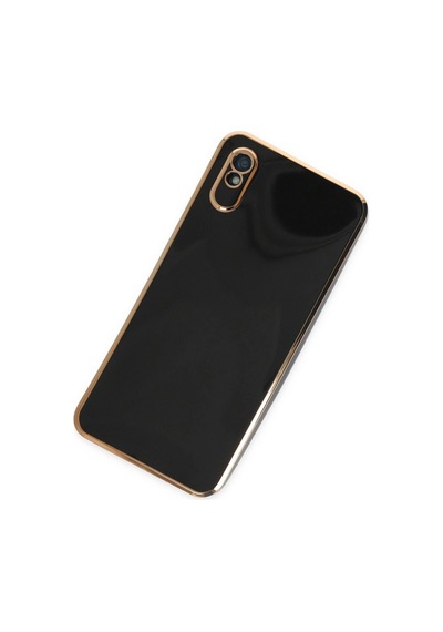 Xiaomi Redmi 9a Kılıf Volet Silikon - Siyah -