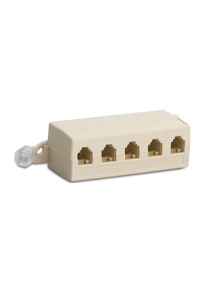Rj11 Telefon Hat Çoğaltıcı Çoklayıcı Splitter 5'Li