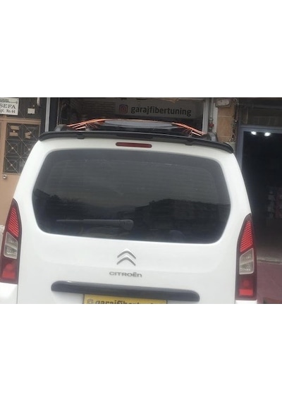 Citroen Berlingo Siyah Spoiler