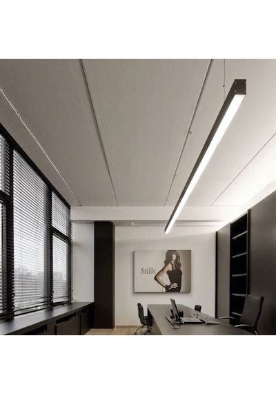 200 Cm Sarkıt Lineer Armatür Dekoratif Avize Profil Osram Led Diğer