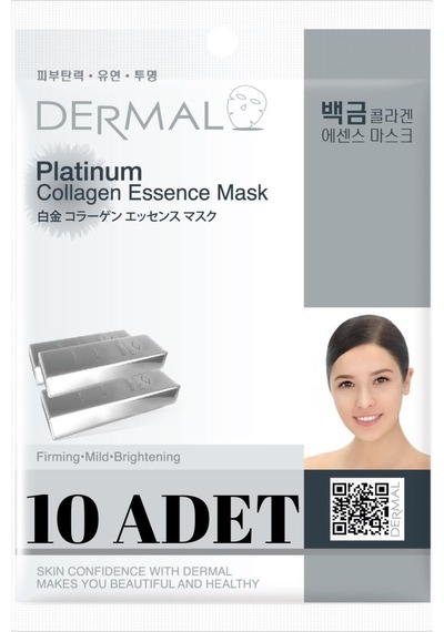 Dermal Platinum Kolajen Maskesi 10'lu
