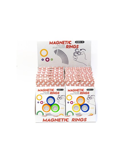 Magnetic Rings Stres Yüzüğü Yeşil Sarı Mavi