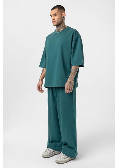 Süper Oversize Takım Petrol