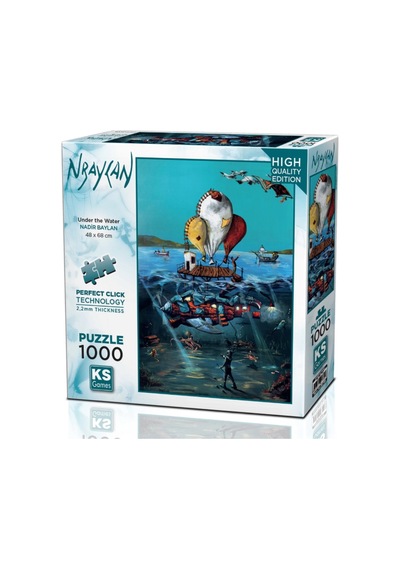 Nessiworld Under The Water Puzzle 1000 Parça 20709
