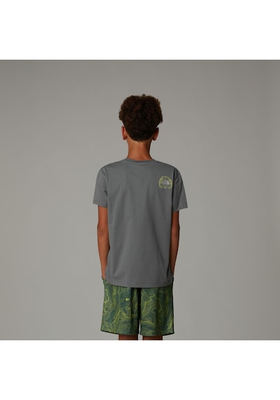 The North Face Graphıc Relaxed Erkek Çocuk Tişörtü Nf0a8axg0uz1 Gri