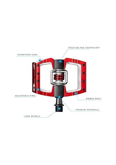 Mallet Dh Pedal Red 2018 Pedal