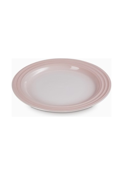 Le Creuset Renkli Dayanıklı Tasarım Seramik Kahvaltı Tabağı 22 Cm Pembe