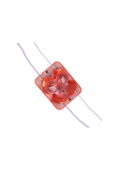 Powermaster Pm-14720 12 Volt 2 Watt Kırmızı Sabit 4333-3030 Modül Led 43x33x28mm