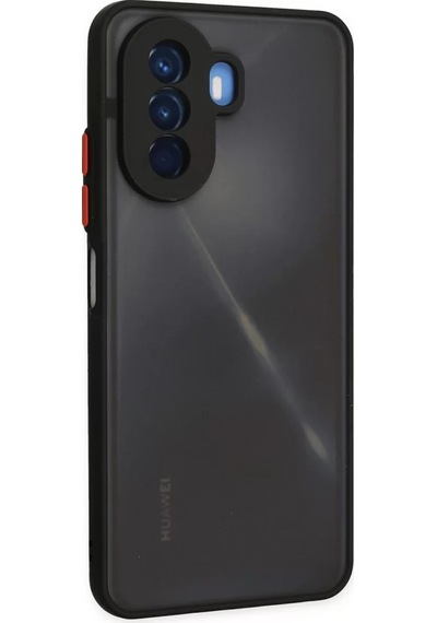 Newface Huawei Nova Y70 Kılıf Montreal Silikon Kapak - Siyah