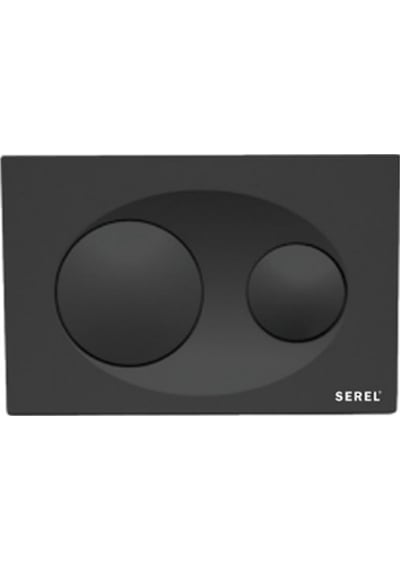 Serel Gömme Rez.için Yuv.panel Siyah
