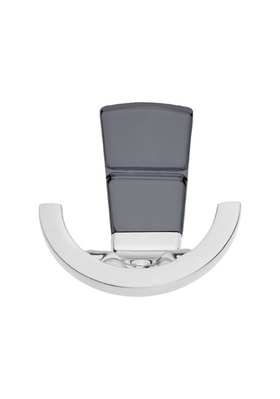 Tivist Lüks Askı, Metal, Vestiyer Askı, 123 Gr, Dolap Askılık, Duvar Askılığı, Krom Füme Vidalı