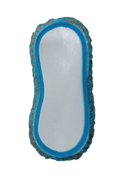Pazarız Uyku Göz Bandı Maskesi Işık Önleyici Gözlük Maske Bant Eye Mask Mavi Beyaz