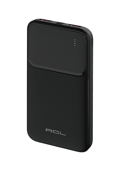 Acl Pw-99 10000mah Powerbank Siyah Led Göstergeli Şarj Cihazı