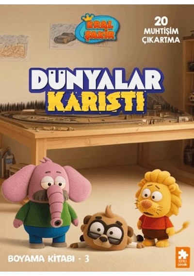 Dünyalar Karıştı Boyama Kitabı - 3