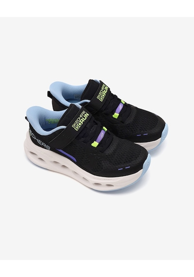 Skechers Max Cushıonıng Glıde-step Büyük Kız Çocuk Siyah Spor Ayakkabı 303684l Bkbl