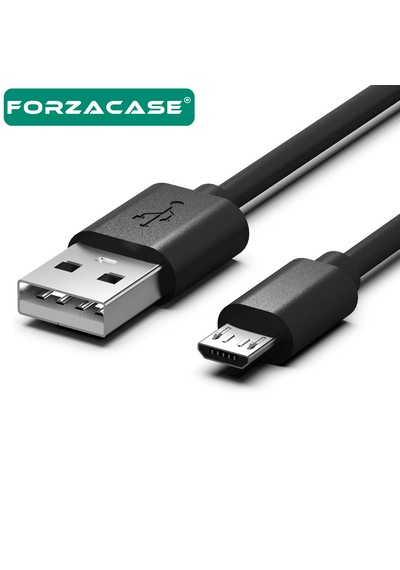 Forzacase 3a Micro Usb Şarj Ve Data Kablosu 2 Metre Siyah - Fc1170 1 Adet
