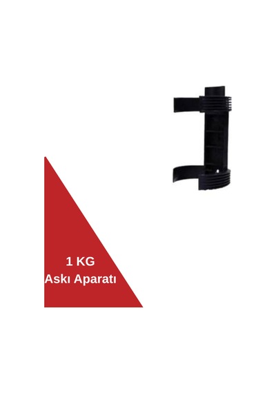 1 Kg Yangın Tüpü Söndürücü Askı Aparatı Tüp Tutacağı Ev Araç Ofis İş Yeri İçin