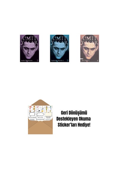 Anılar Düşünceler + Taşlamalar Hicivler 2 + Şiir Denizi 1 + Okuma Sticker'ları