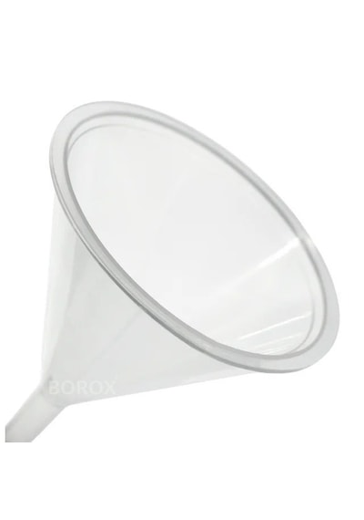 Borox Plastik Analitik Huni 50mm - Laboratuvar Hunisi