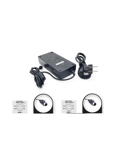 24v 7.5a 180w 4-pin Dın Erkek 4pın1 Adaptör