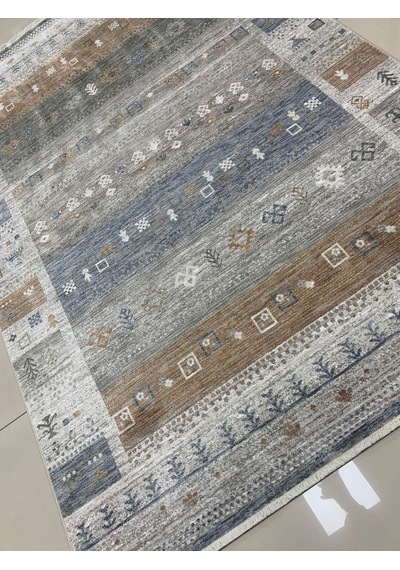 Merinos Halı Valeria 91010 110 Serisi Salon Oturma Yatak Odası Halısı Gri