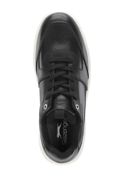Slazenger Starx I Erkek Deri Siyah Günlük Spor Ayakkabısı