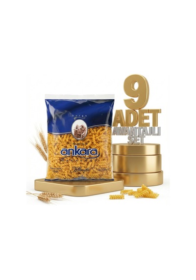 Ankara Burgu Makarna 9x500 Gr