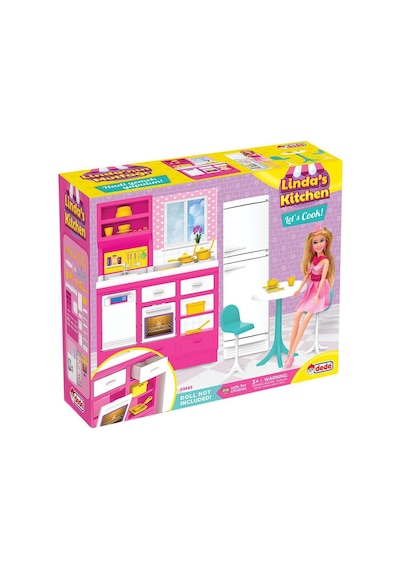 03665 Linda'nın Mutfağı Oyun Seti -dede - Izbp-891222 1 Adet