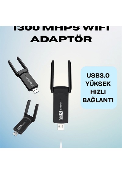 Ac1200 Usb Wifi Adaptör Taşınabilir Kablosuz Bağlantı Çözümü