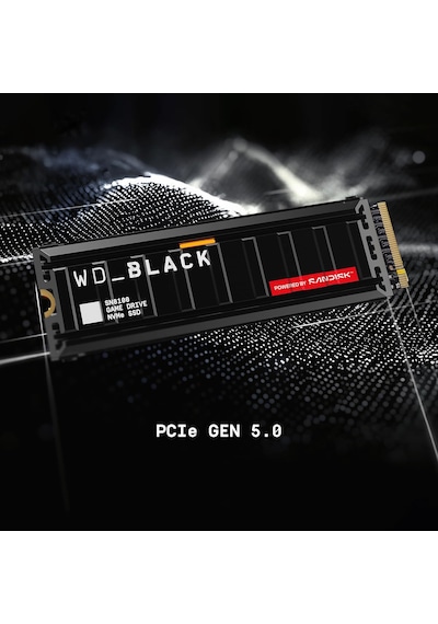 Wd Black Sn8100 Heatsink 1tb Gaming Gen5 14900mb/s M.2 Ssd Bellek 1tb