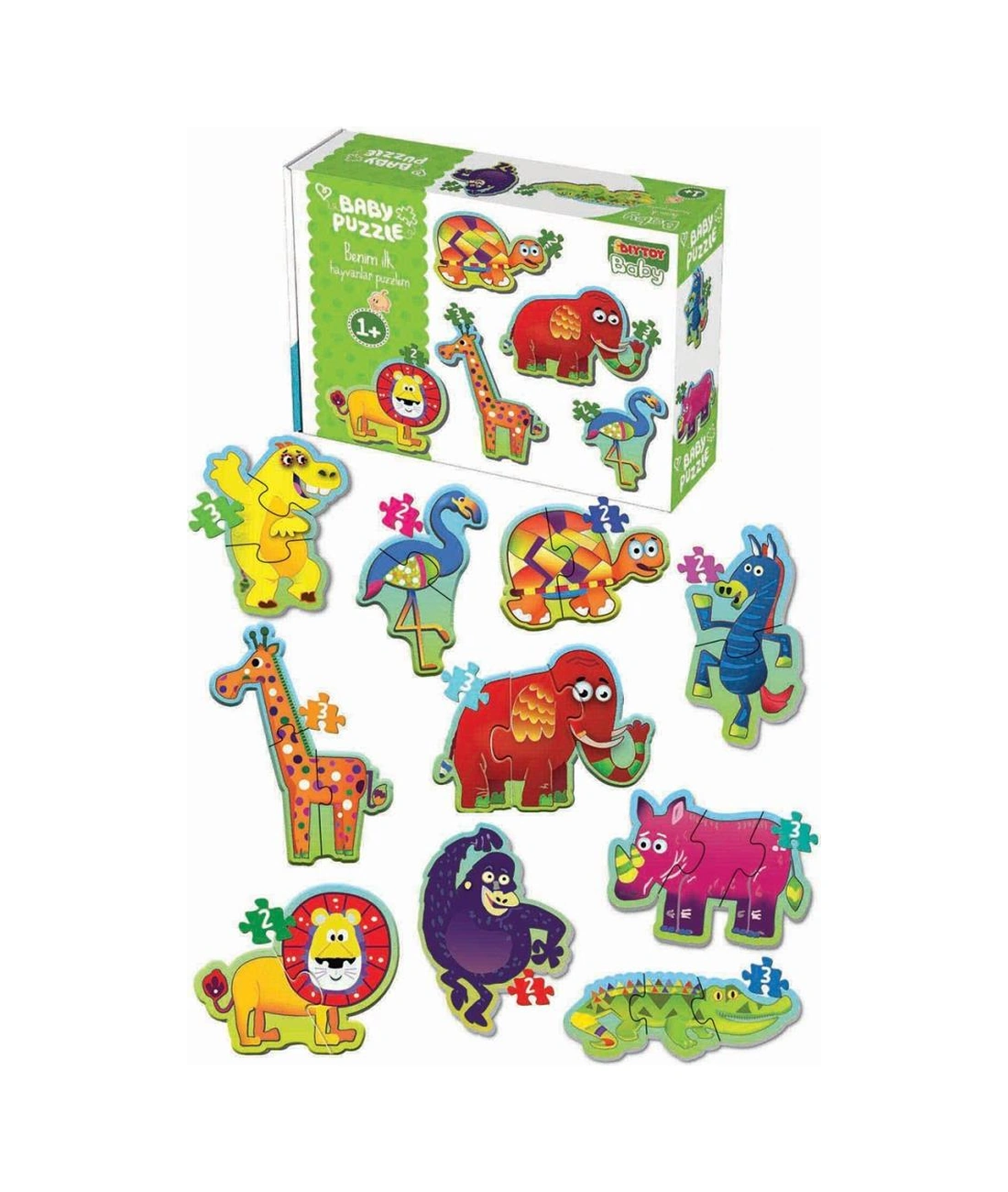 1727 Baby Puzzle Benim İlk Puzzlem Orman Hayvanları