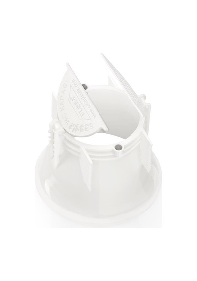 Omnisoft FLR F064 Çift Kapaklı Sessiz Wc Kapağı Beyaz