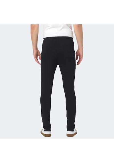 Slazenger BLAZEWAY Erkek Cepli Dar Paça Siyah Eşofman Altı