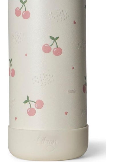 Citron 3 Katmanlı Paslanmaz Çelik Termos Seti 500 Ml - Cherry Beyaz