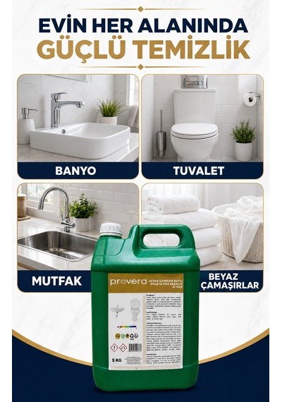Çamaşır Suyu Gold 5 Kg Tekli