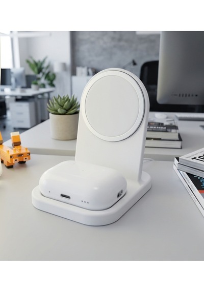 Apple Uyumlu iPhone & Airpods Magsafe Standı