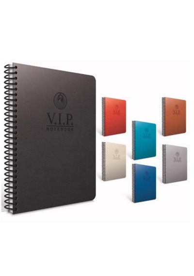Gıpta Vıp A4 Kareli 140 Yp. Spr. Deri Kapak Defter 1081 Çeşitli Renk Ve Desen