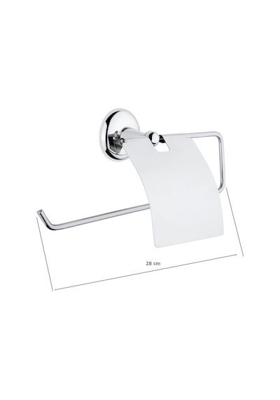 Tema Minimal Banyo Mutfak Kapaklı Kağıt Havluluk Krom Krom