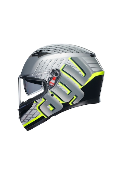 Agv K3 Fortify Blk Fluo Motosiklet Kaskı