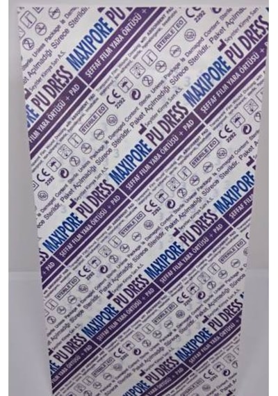 Maxipore Steril Su Geçirmez Pedli Film Örtü 8 x 6 CM 50 Adet